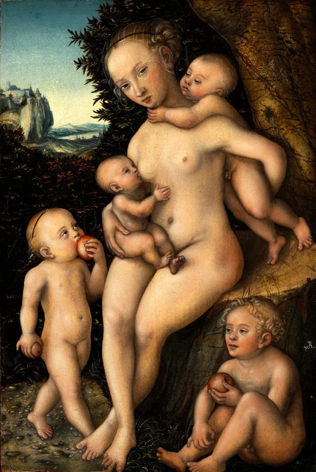 La Charité - Lucas Cranach vanha