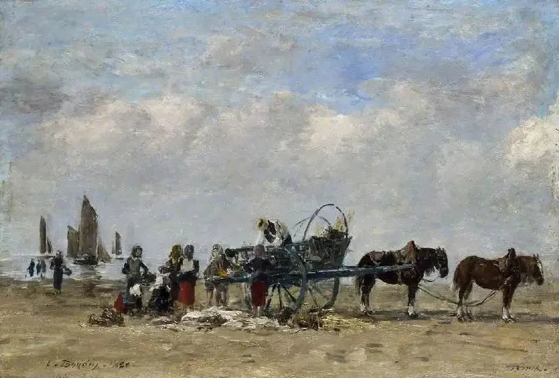 Kalakärry, Berck - Eugène Boudin