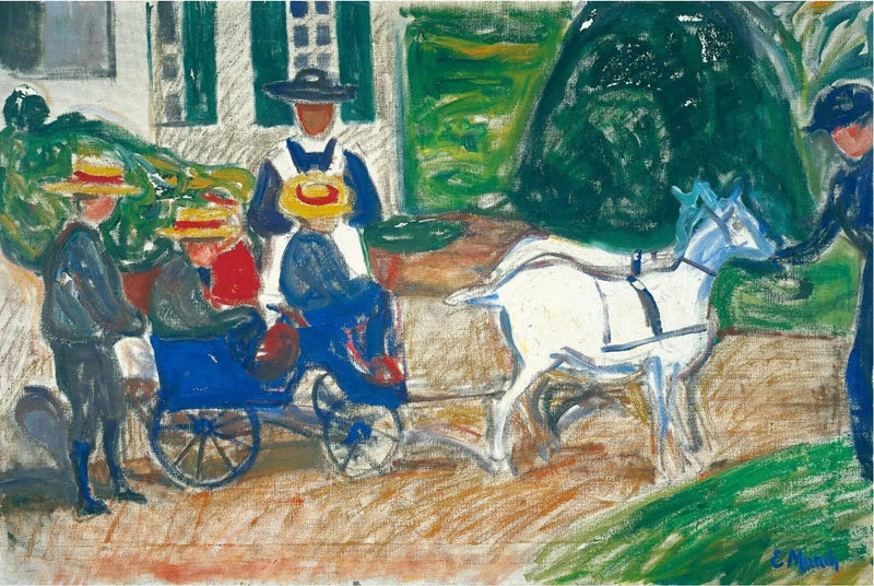 Vuohikärry - Edvard Munch