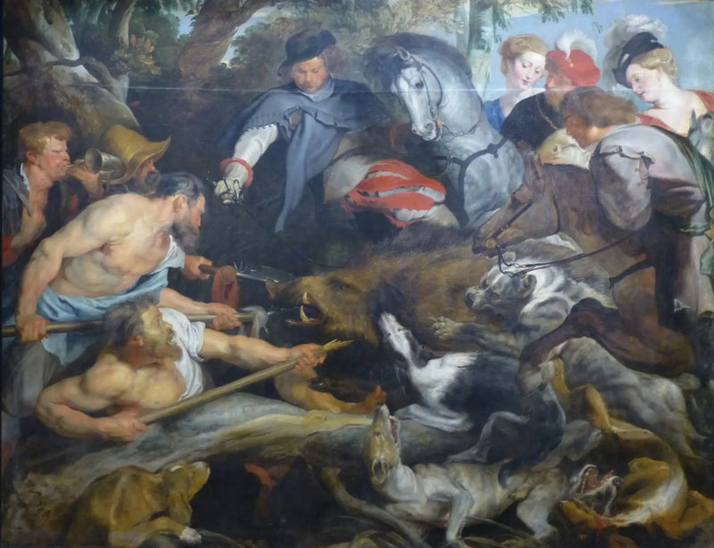 Sianmetsästys - Peter Paul Rubens