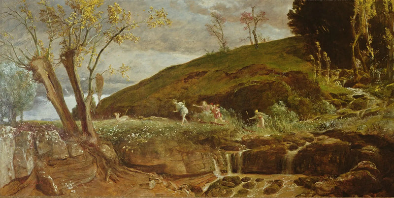 Dianen metsästys - Arnold Böcklin