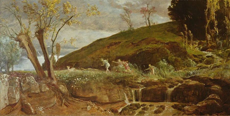 Dianen metsästys - Arnold Böcklin