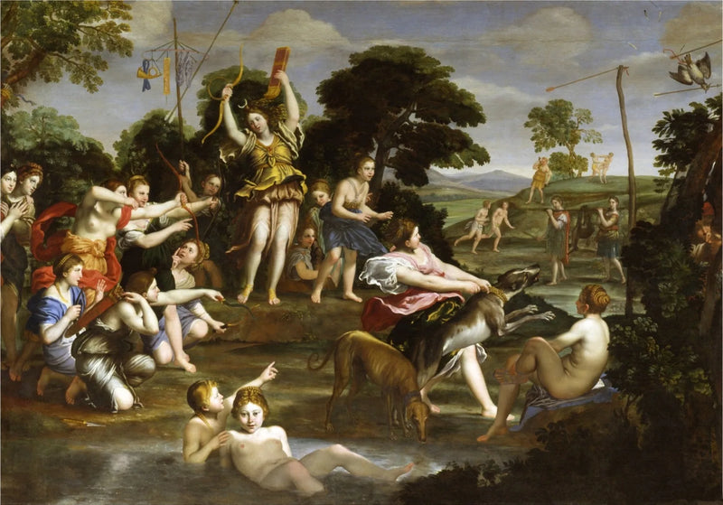 Dianen metsästys - Domenichino