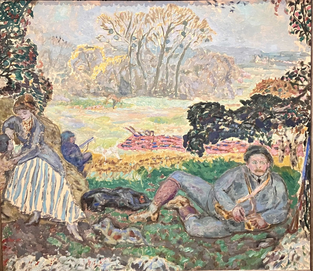 La Chasse - Pierre Bonnard image 1 reproduction artisanale de tableau