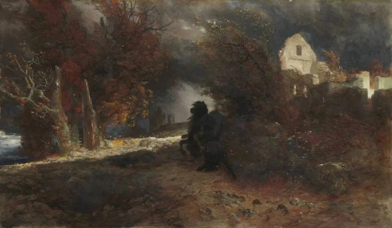 Kuoleman ratsastus - Arnold Böcklin