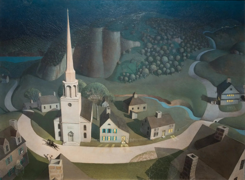 Paul Reveren Yövaellus - Grant Wood