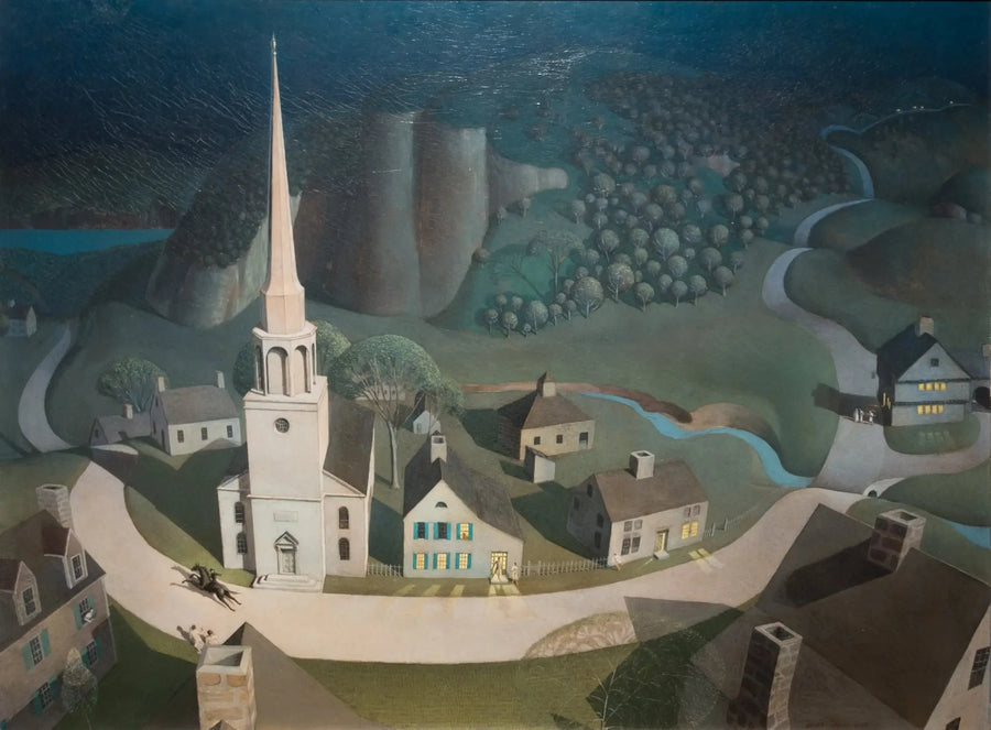 Paul Reveren Yövaellus - Grant Wood