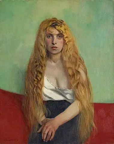 Vaaleatukkaiset hiukset - Félix Vallotton