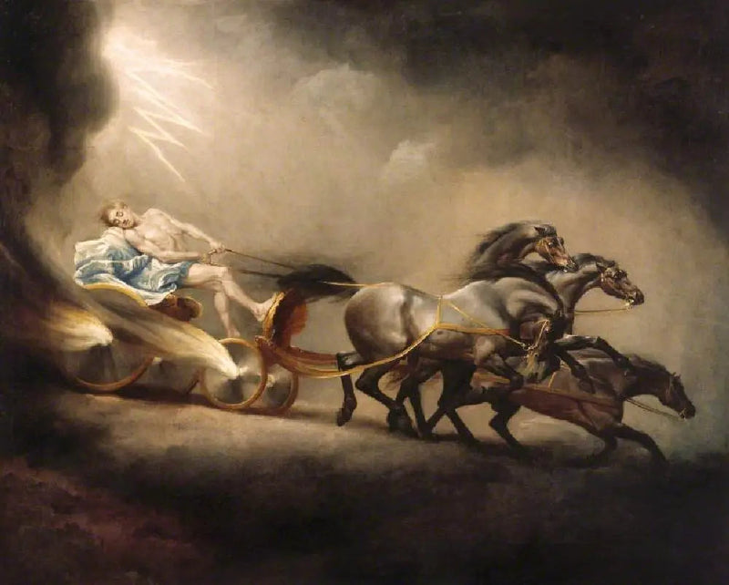 Phaétonin kaatuminen - George Stubbs