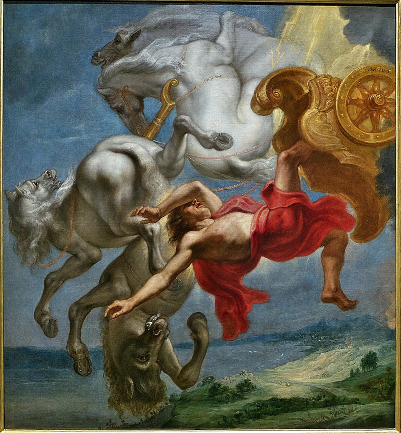 Phaétonin putoaminen - Peter Paul Rubens