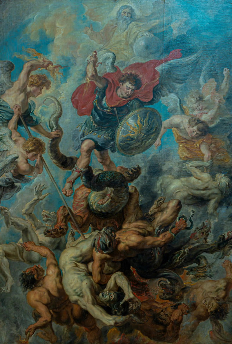 Anarkisten enkeleiden pudotus - Peter Paul Rubens