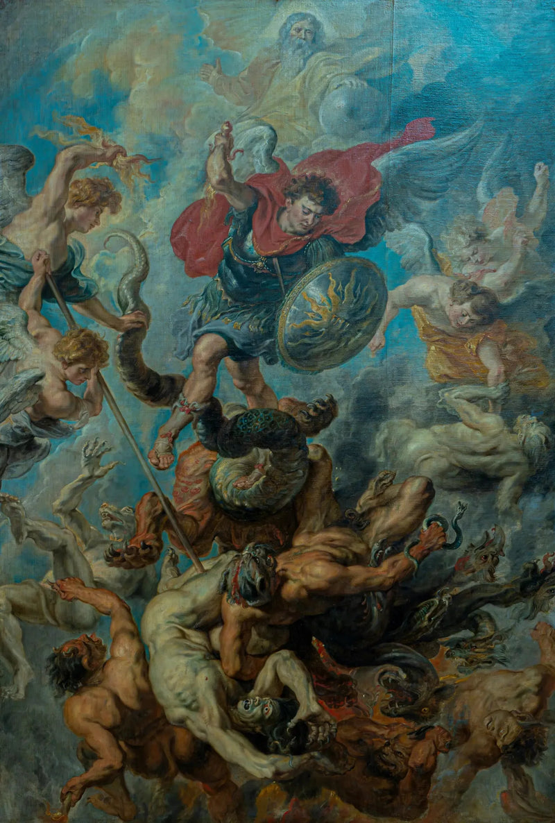 Anarkisten enkeleiden pudotus - Peter Paul Rubens