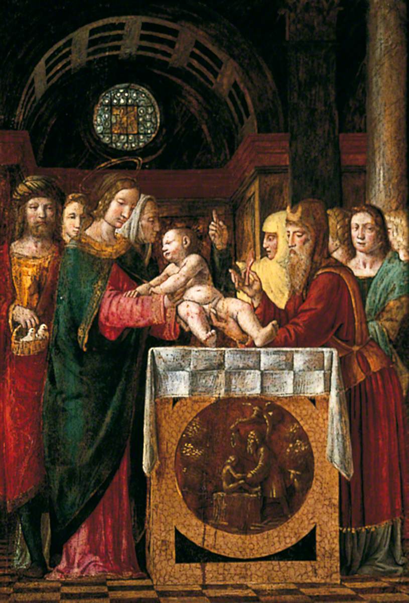 Kristuksen ympärileikkaus - Bernardino Luini