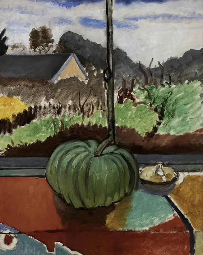 Reproduction du tableau « La citrouille verte - Henri Matisse » par Alpha Reproduction en peinture à l’huile