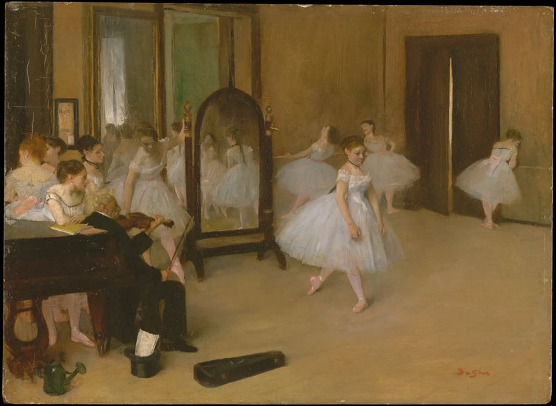 Tanssiluokka - Edgar Degas