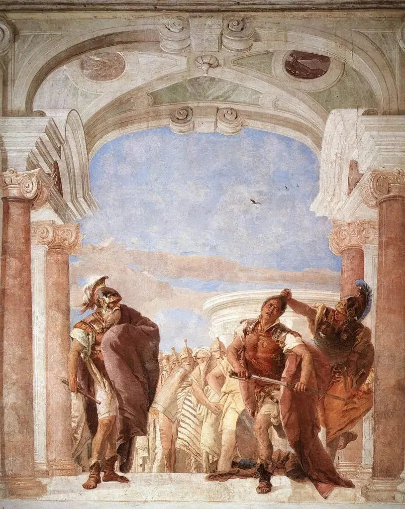 Achilleen viha - Giovanni Battista Tiepolo