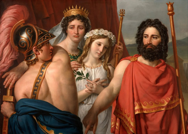 Akhilleuksen viha - Jacques-Louis David