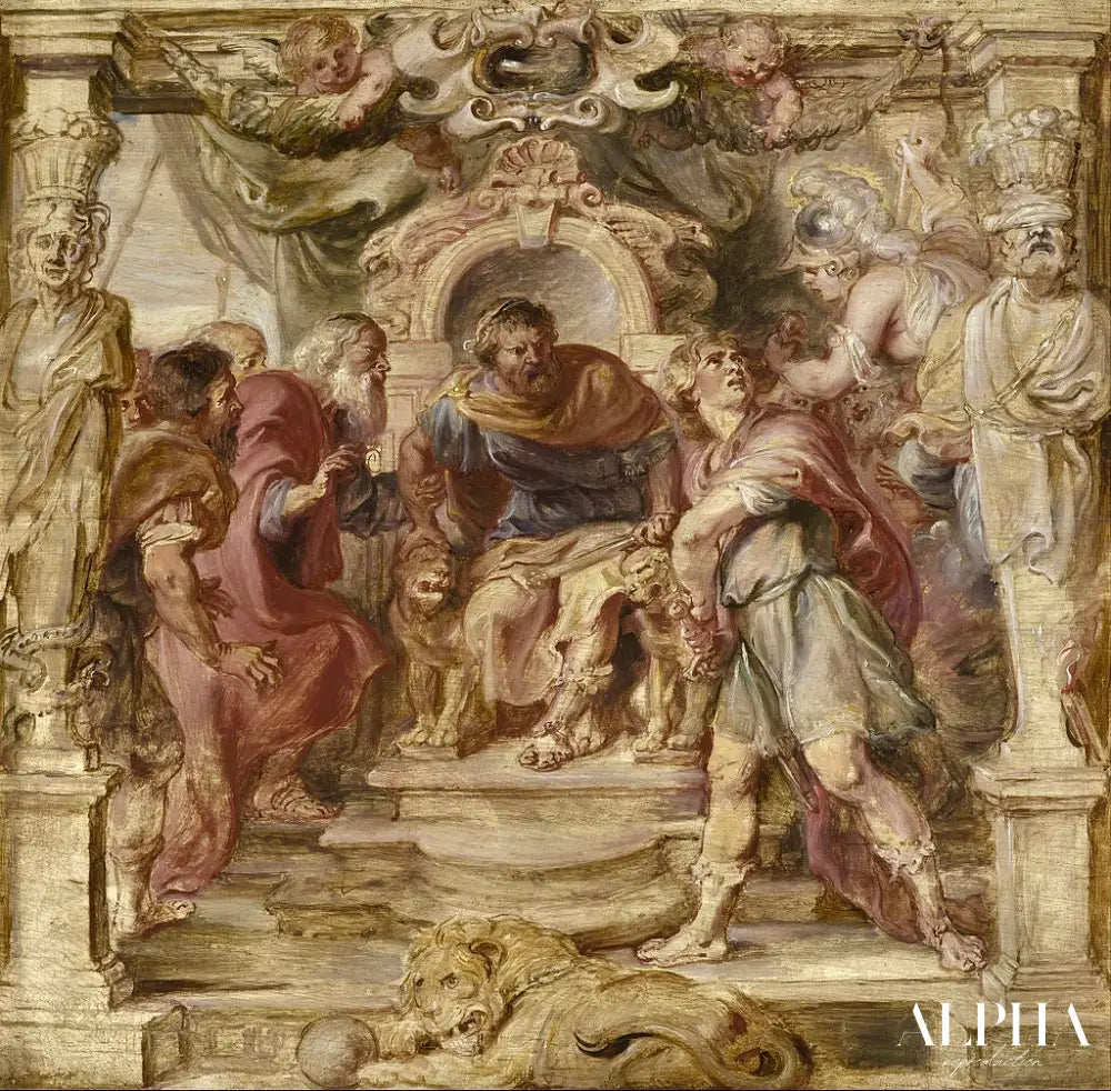 La colère d'Achille - Peter Paul Rubens - Reproductions de tableaux et peintures haut de gamme