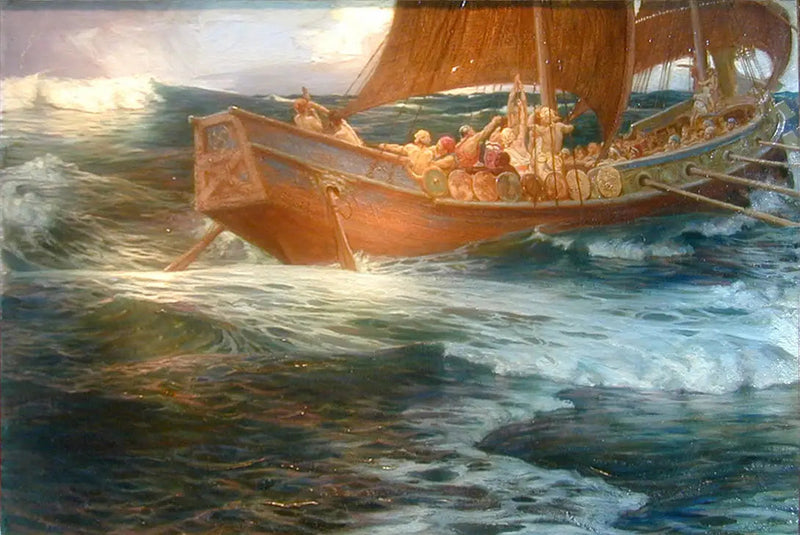 Meren jumalan viha - Herbert Draper