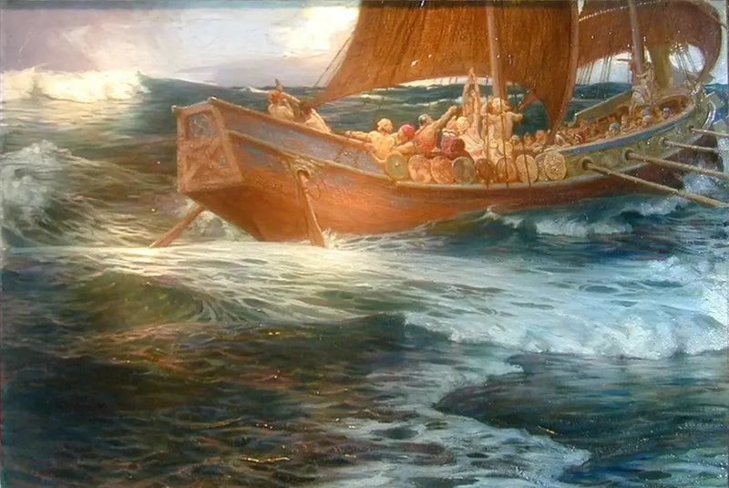 Meren jumalan viha - Herbert Draper