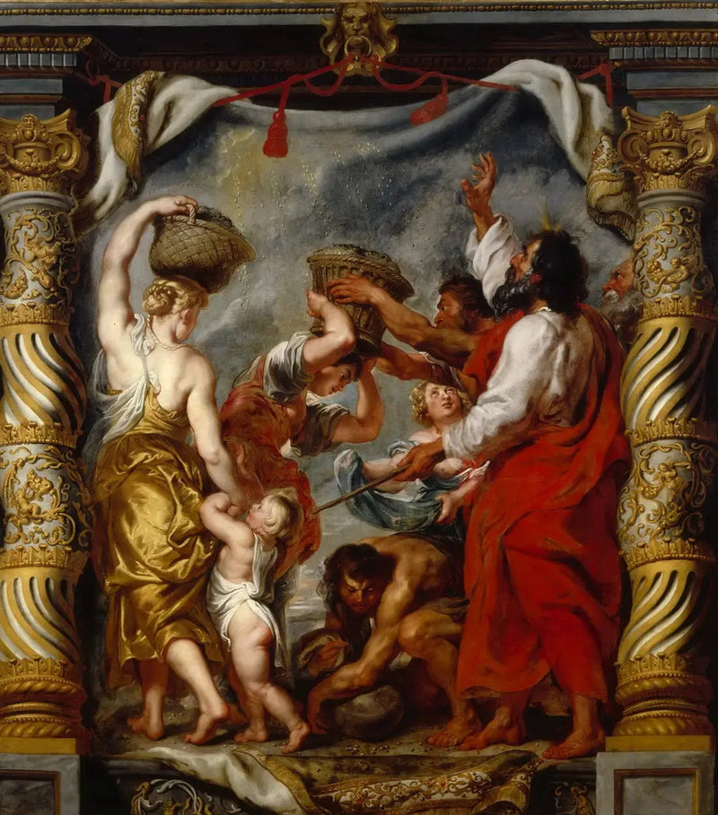 Manneksen kerääminen - Peter Paul Rubens