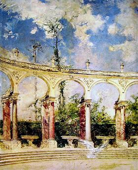 Versailles'n pylväskäytävä - Giovanni Boldini