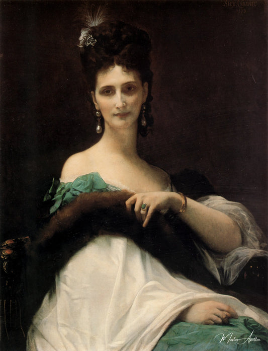 La Comtesse de Keller - Alexandre Cabanel - Reproductions de tableaux et peintures haut de gamme