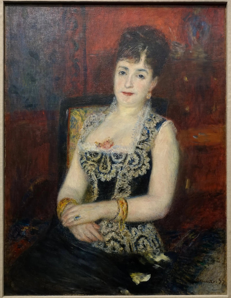 Pourtalèsin kreivitär, syntynyt Mélanie de Bussière - Pierre-Auguste Renoir