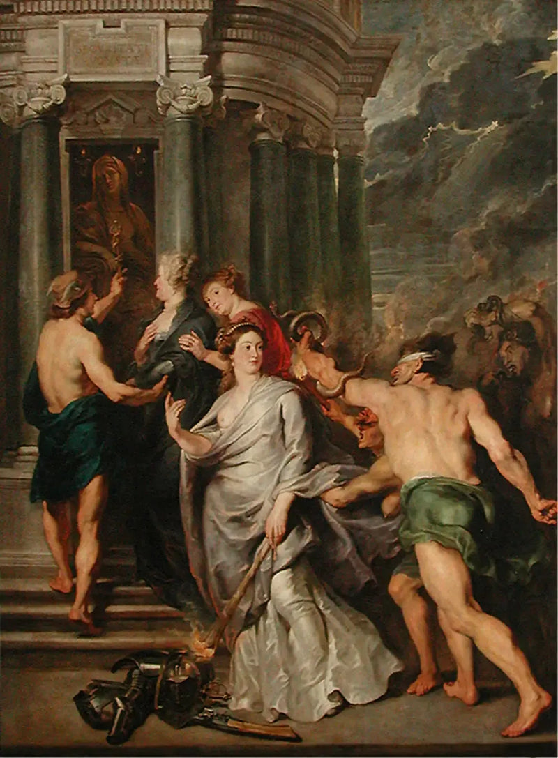 Rauhanpäätös Angersissa 10. elokuuta 1620 - Peter Paul Rubens