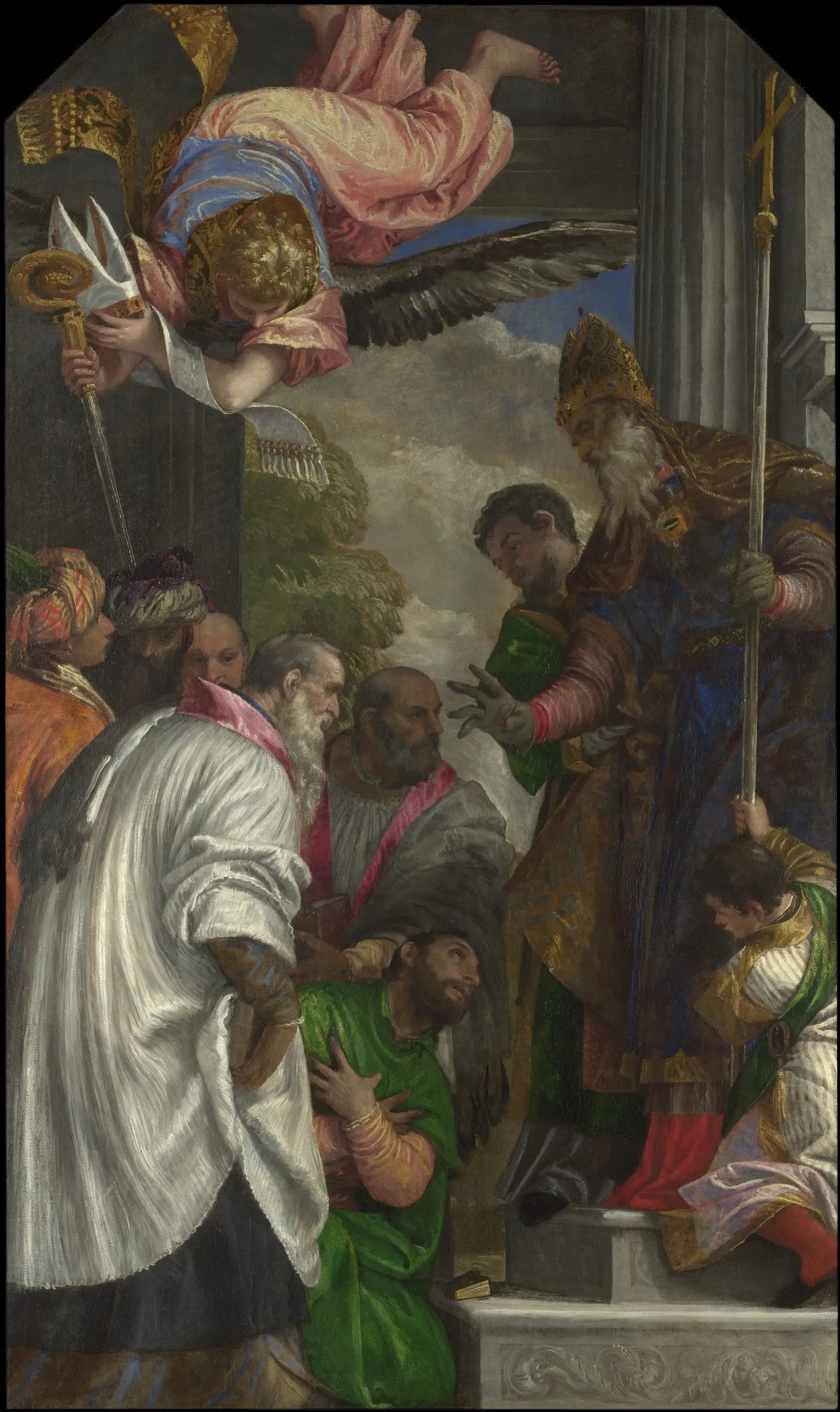 La consécration de Saint Nicolas - Paul Véronèse - Alpha Reproduction