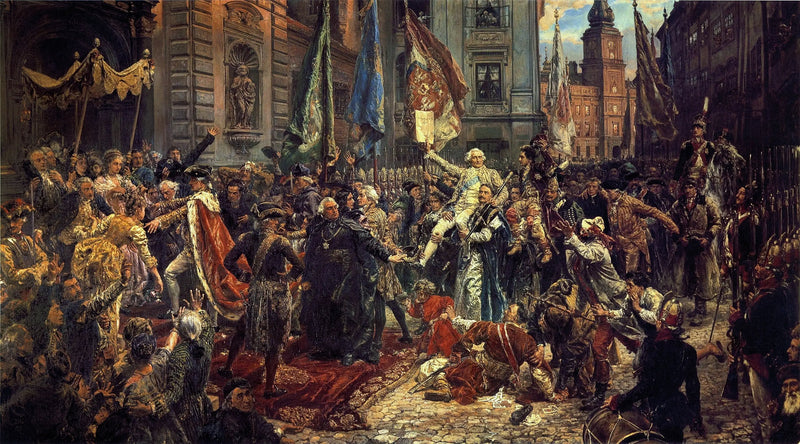 Konstituutio 3. toukokuuta 1791 - Jan Matejko