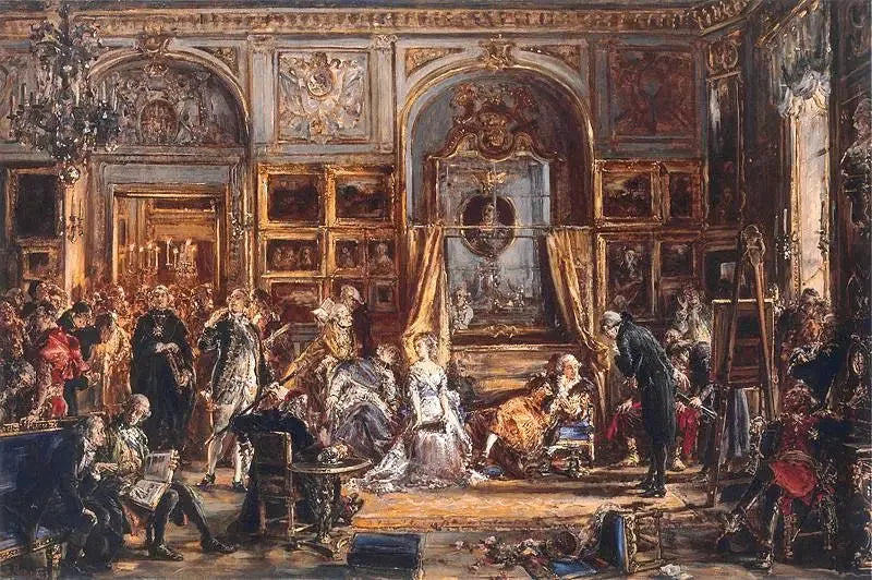 Perustuslaki 3. toukokuuta. Neljän vuoden parlamentti. Koulutuskomissio. Seinä. YK D. 1795. - Jan Matejko