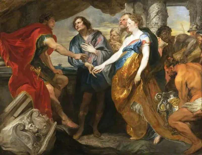 Scipionin pidättyväisyys - Antoine van Dyck