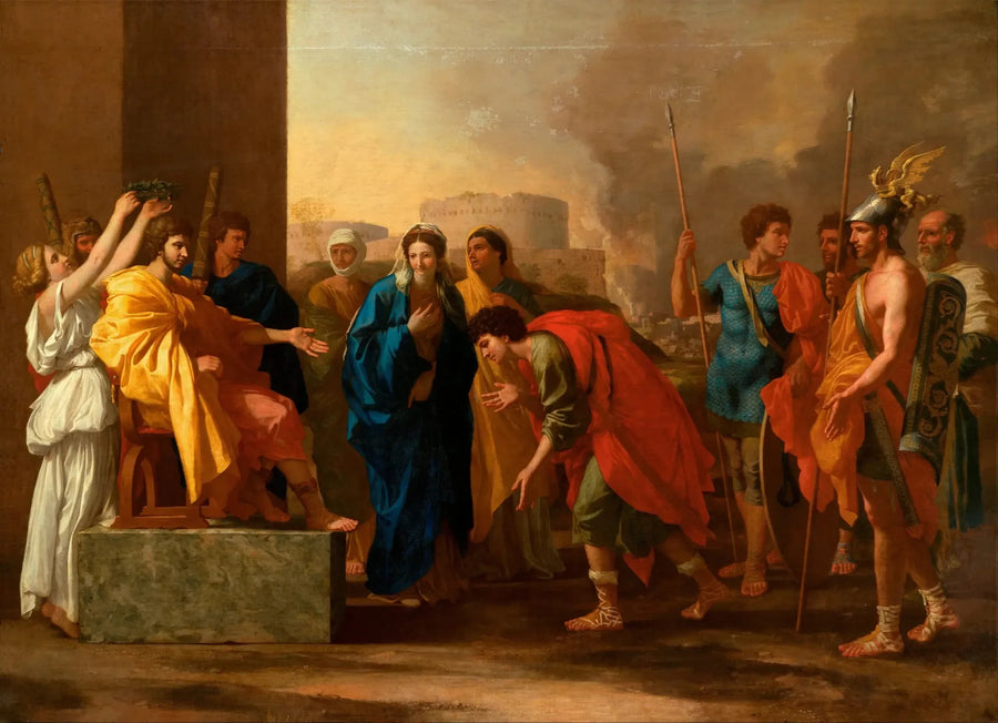 Scipionin pidättyvyyden - Nicolas Poussin