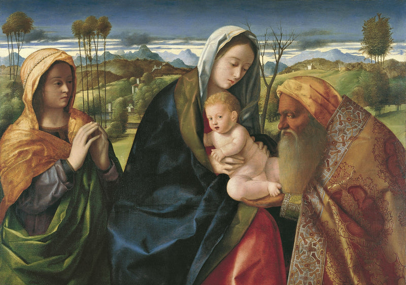 Pyhä keskustelu - Giovanni Bellini