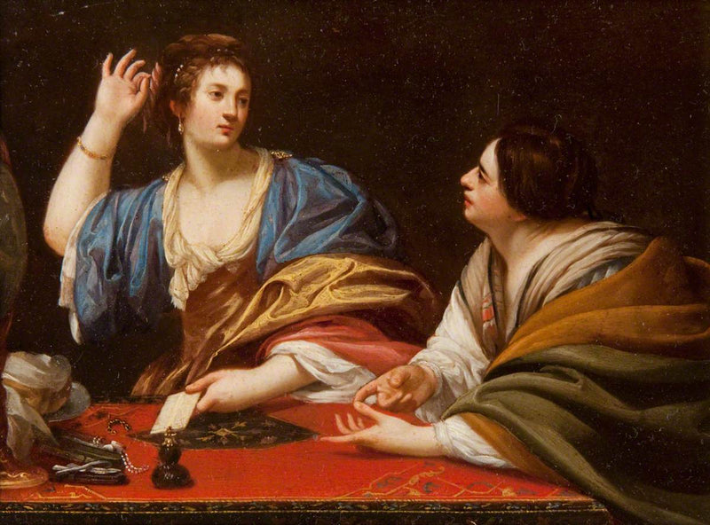 Madeleine'n kääntyminen - Simon Vouet