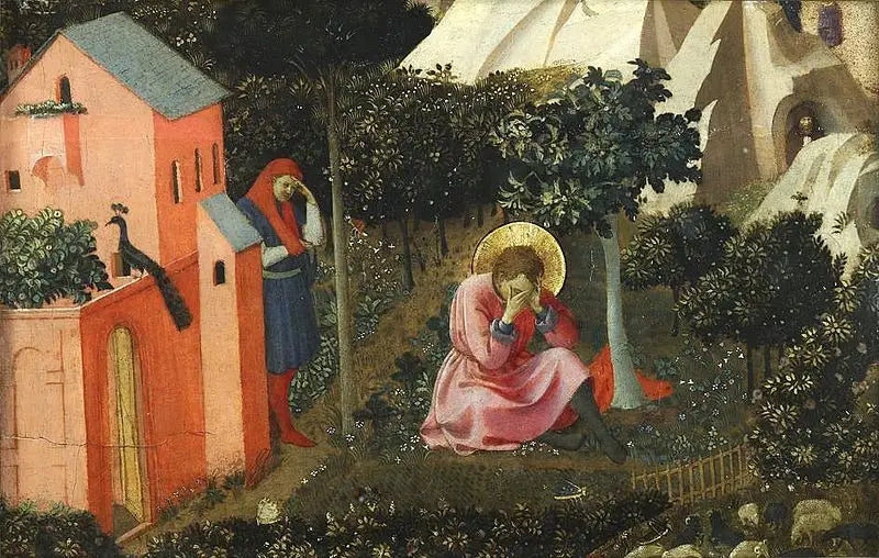 Pyhän Augustinuksen kääntyminen - Fra Angelico