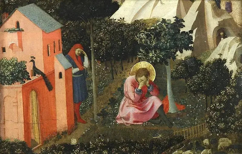 Pyhän Augustinuksen kääntyminen - Fra Angelico