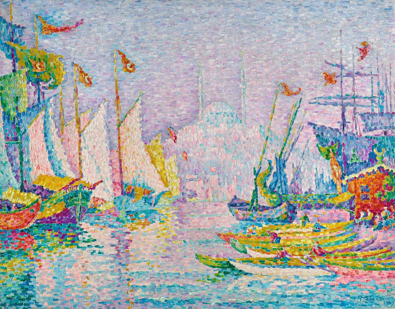 Kultainen Sarvi. Aamu - Paul Signac