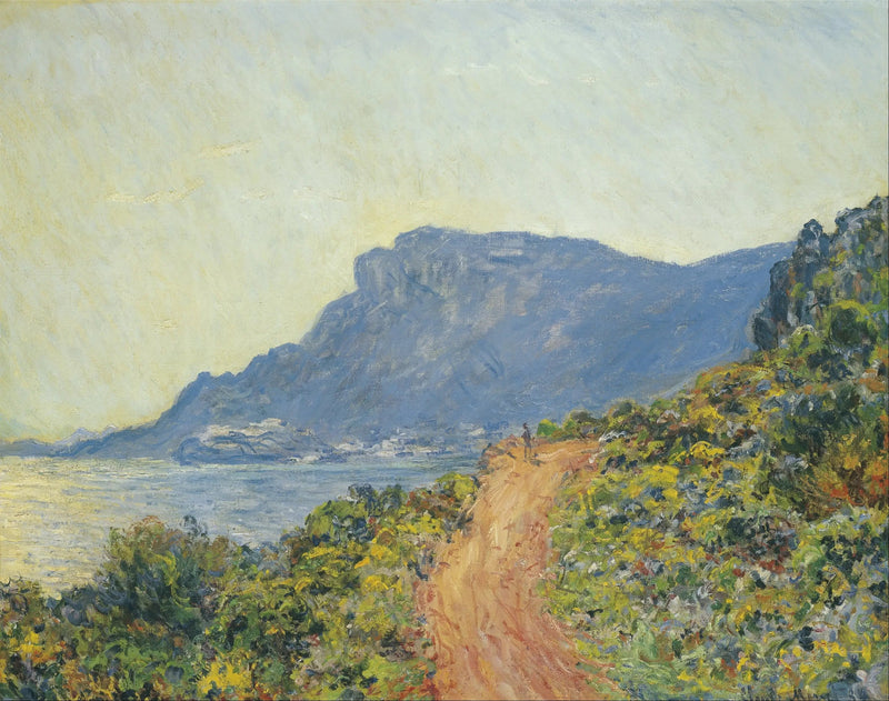 La Corniche lähellä Monacoa - Claude Monet