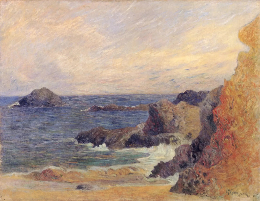 Kivinen ranta - Paul Gauguin