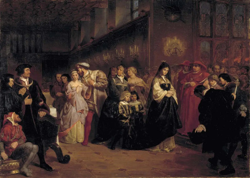 Annen Boleynin piha - Emanuel Leutze