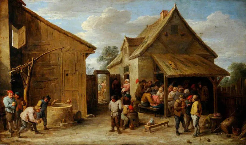 Ajanpuutarha - David Teniers nuorempi