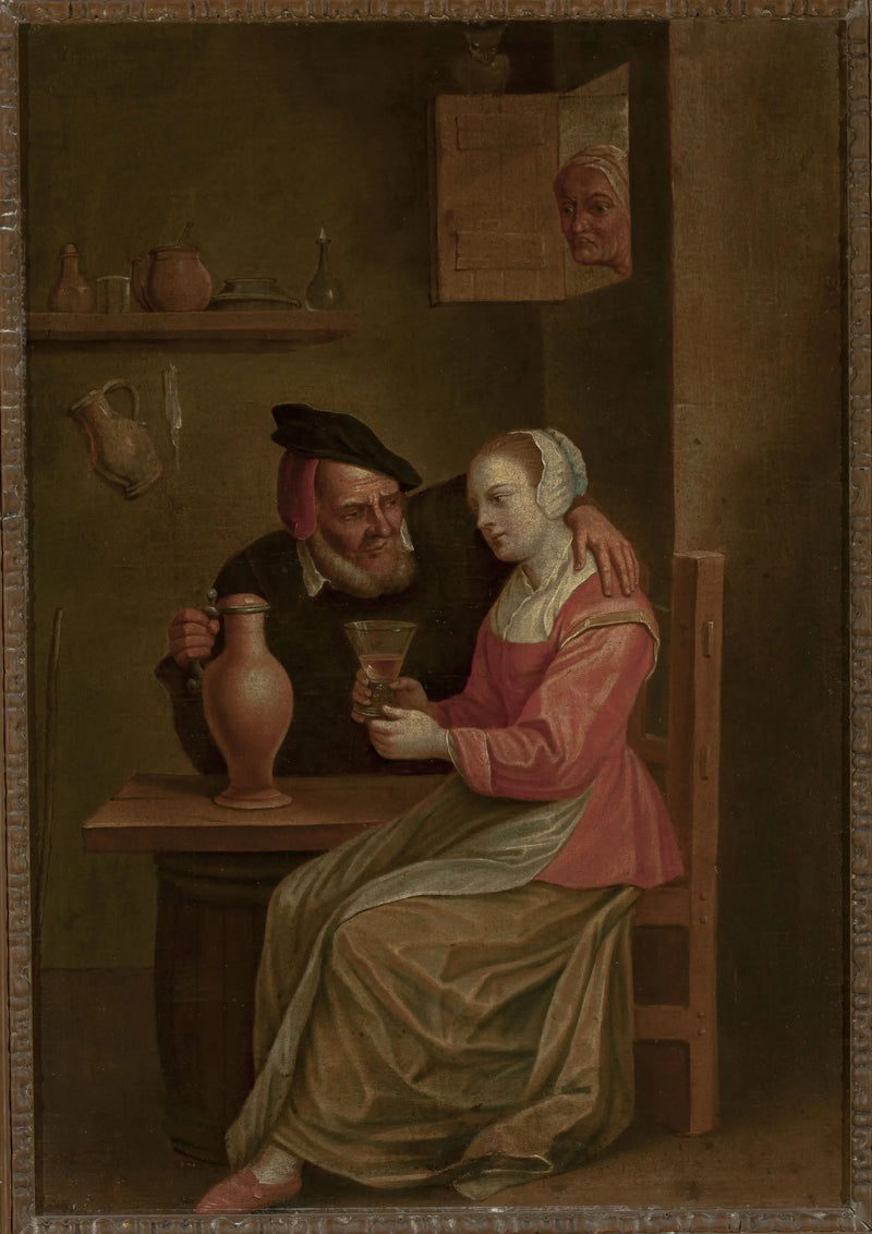 Vanhan miehen piha - David Teniers nuorempi