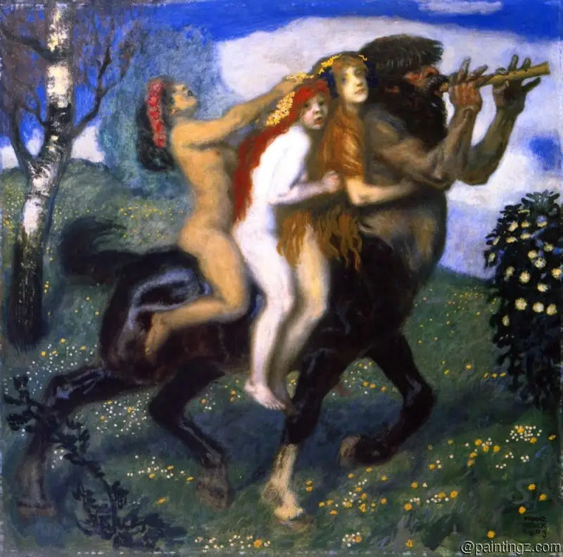 Kilpailu - Franz Von Stuck