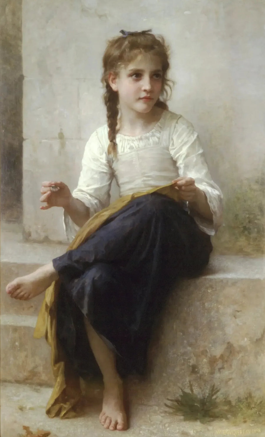 Ompelevat - Bouguereau