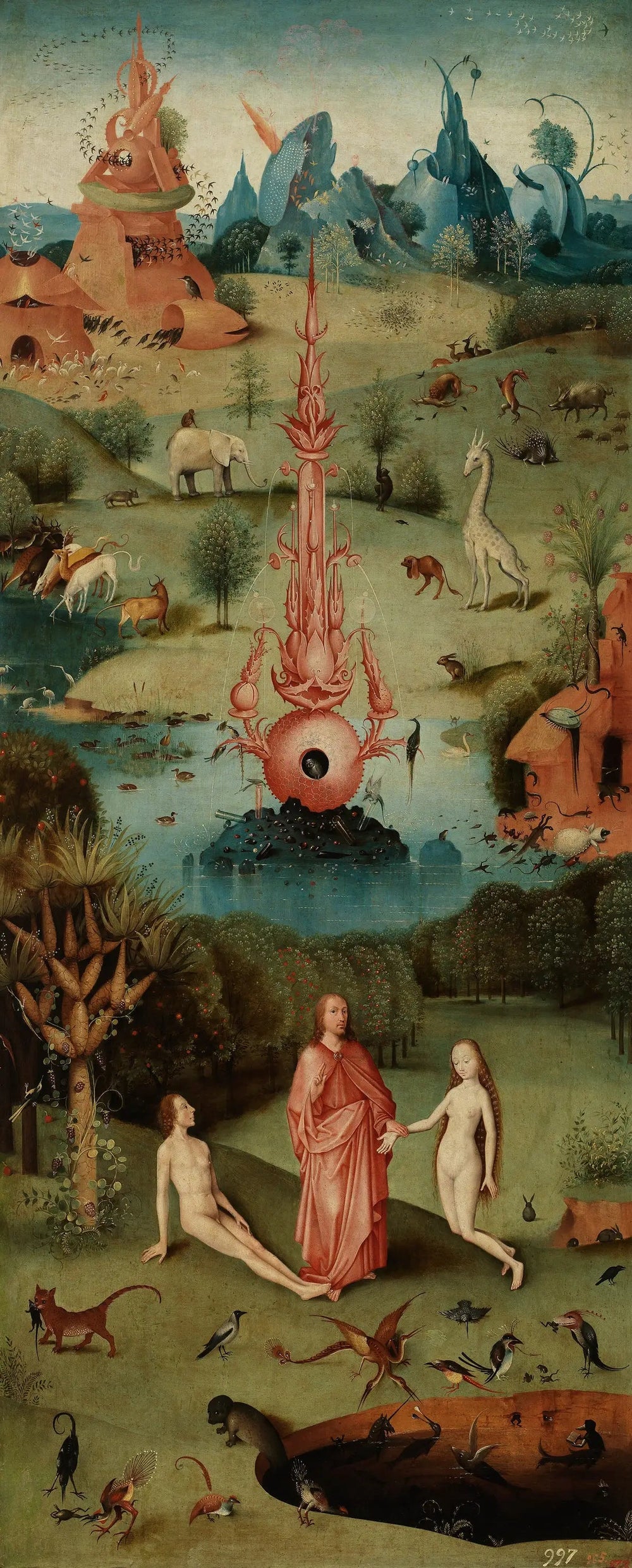 La Création - Hieronymus Bosch image 1 reproduction de peinture à l’huile