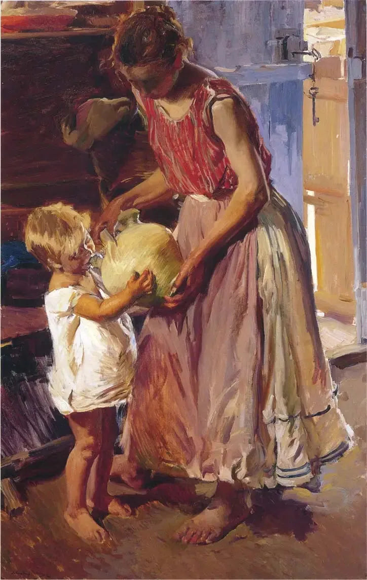 Juoma-astia - Joaquín Sorolla