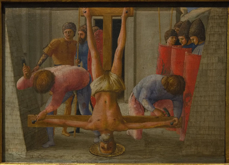 Pyhä Pietarin ristiinnaulitseminen - Masaccio