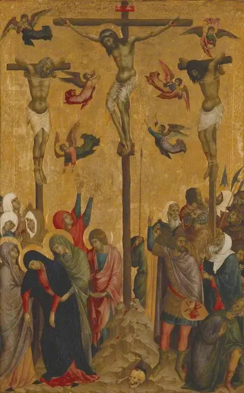 Ristiinnaulitseminen - Duccio di Buoninsegna